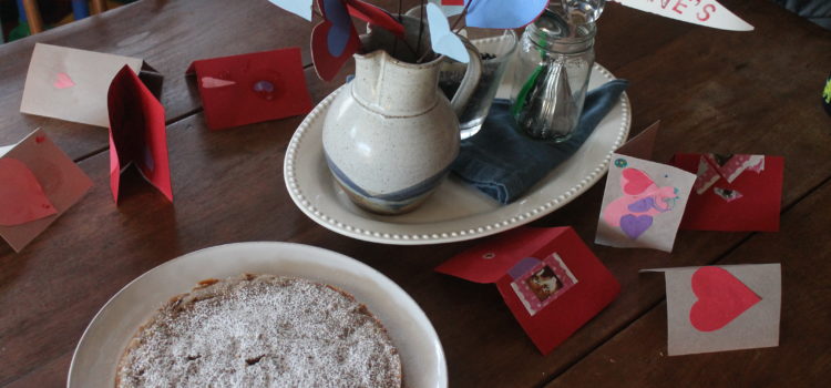 Applesauce Spice Cake, and Valentines Applesauce Spice Cake, and Valentines