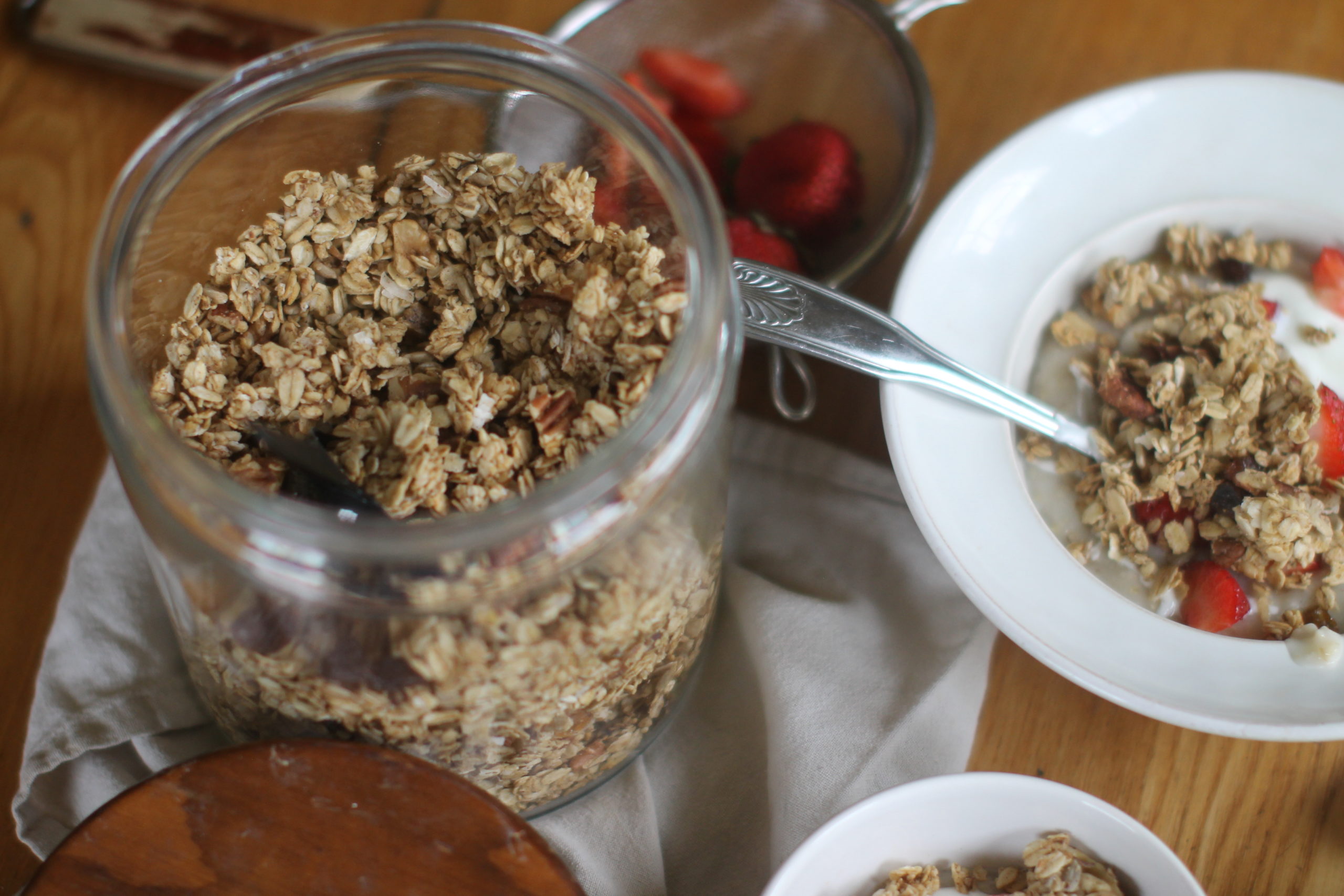 Apple Pecan Granola