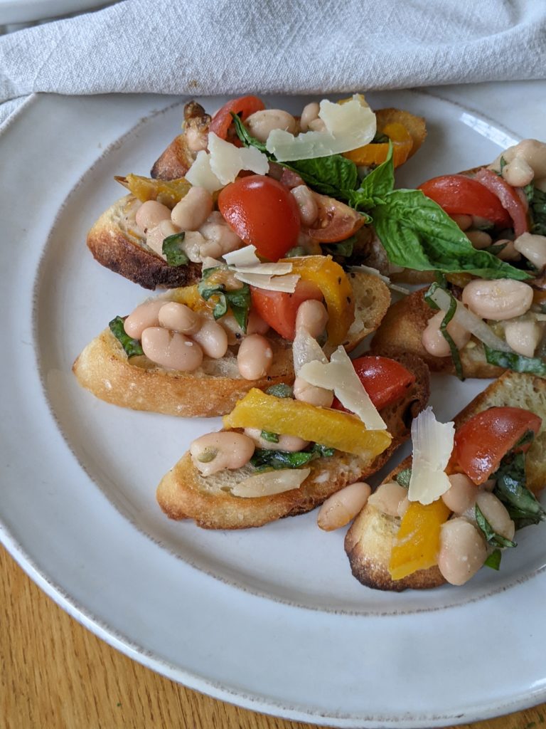 White Bean Bruschetta