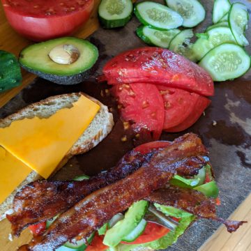 BLT plus Avocado and Cheese
