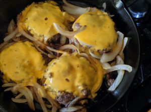 Father's Day Favorites Skillet Burgers