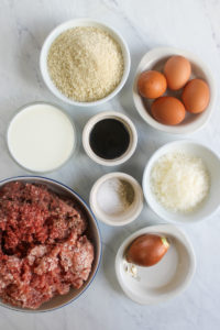 Meatball Subs Ingredients