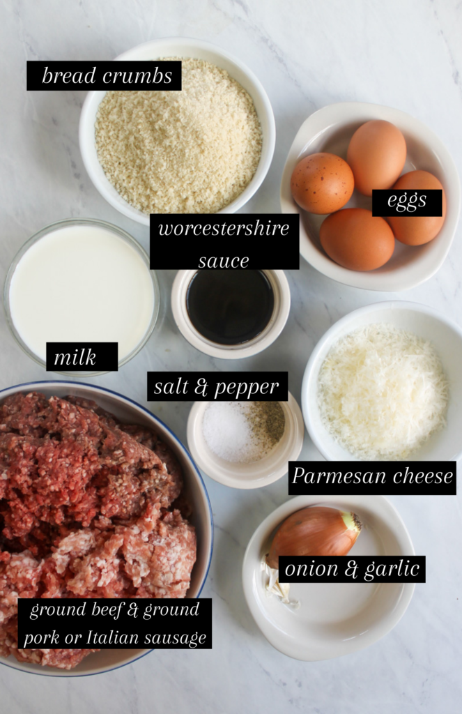 Meatball Subs Ingredients