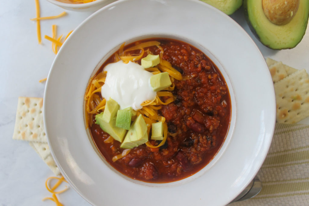 Veggie Beef Chili
