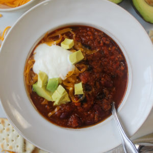 Veggie Beef Chili Featured Image