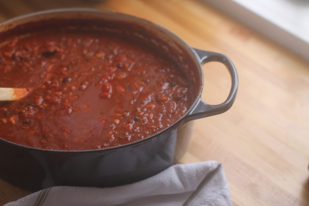 Veggie Beef Chili