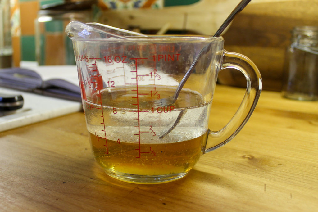honey and oil for granola