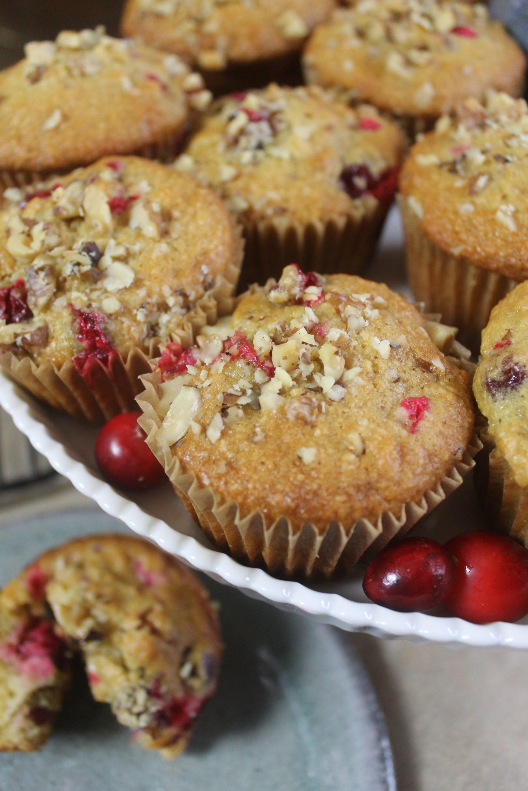 Thanksgiving Cranberry Muffins