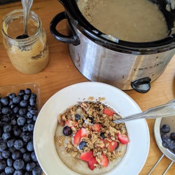 Crockpot Steel Cut Oatmeal