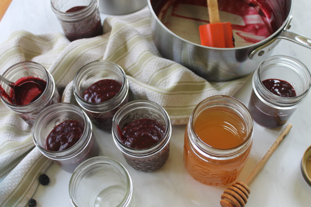 Mulberry Freezer Jam with Honey Mulberry Freezer Jam with Honey