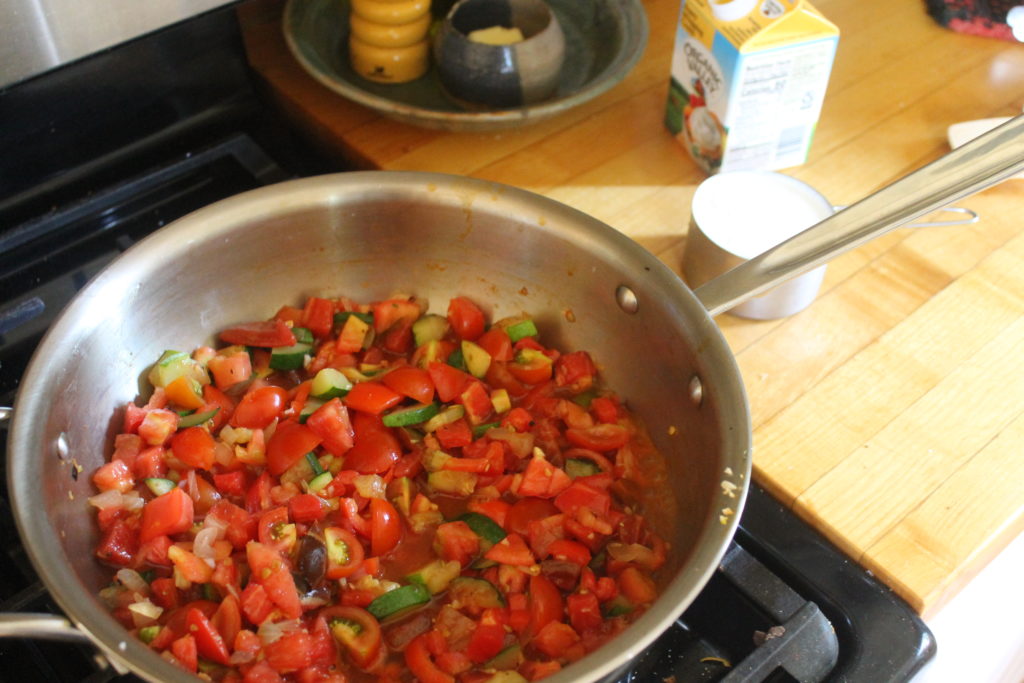 Creamy Tomato Basil Fettuccine Creamy Tomato Basil Fettuccine