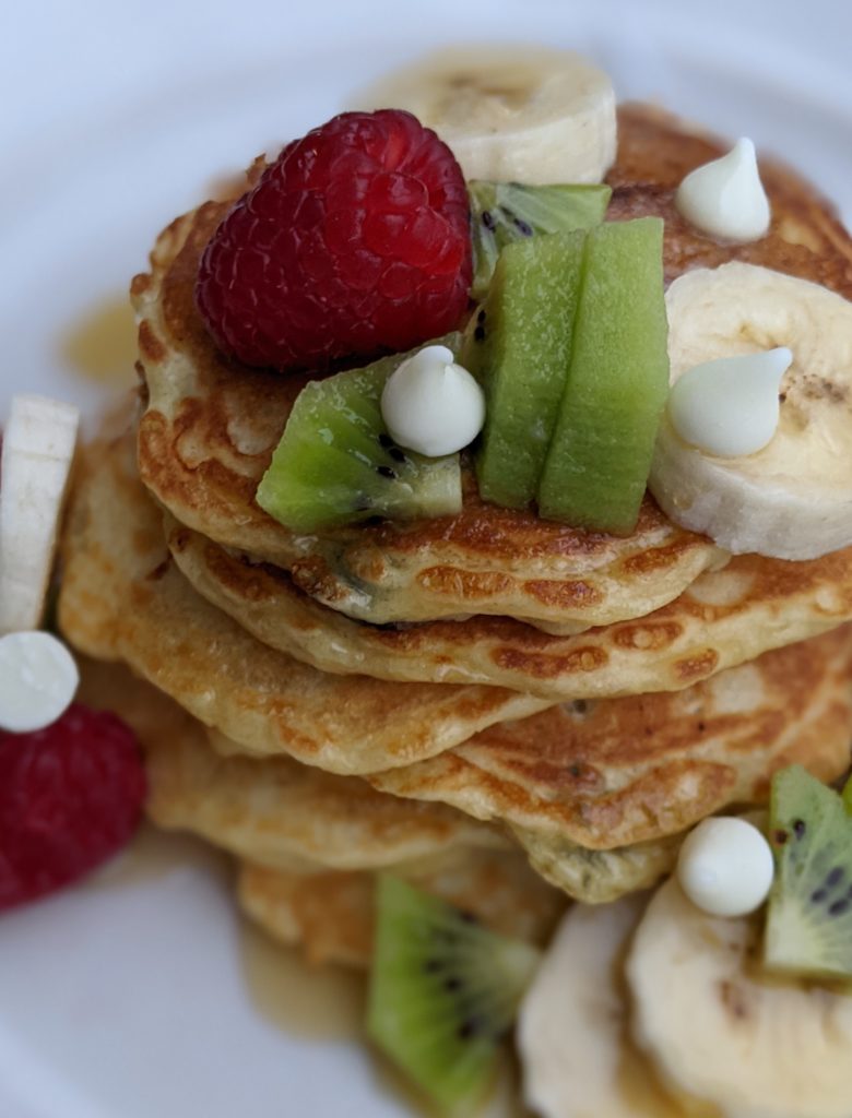 Christmas Morning Protein Pancakes