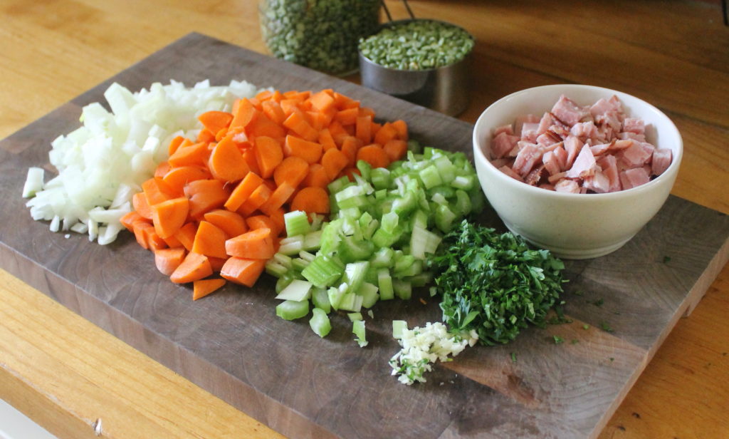 Split Pea Soup Ingredients