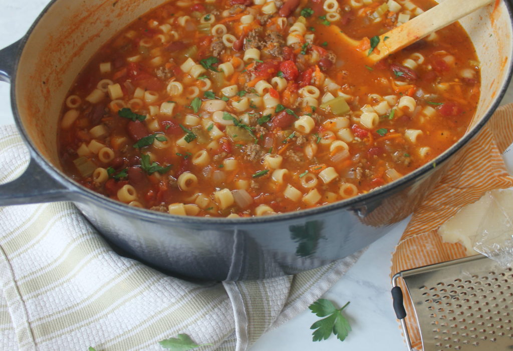 Pasta Fagioli Soup - Sungrown Kitchen