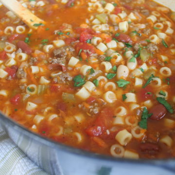 Pasta Fagioli Soup