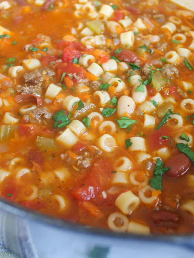 Pasta Fagioli Soup