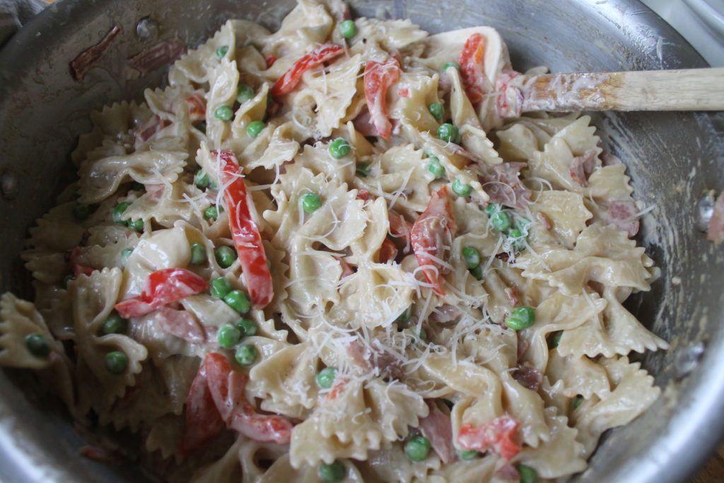 Creamy Farfalle Pasta