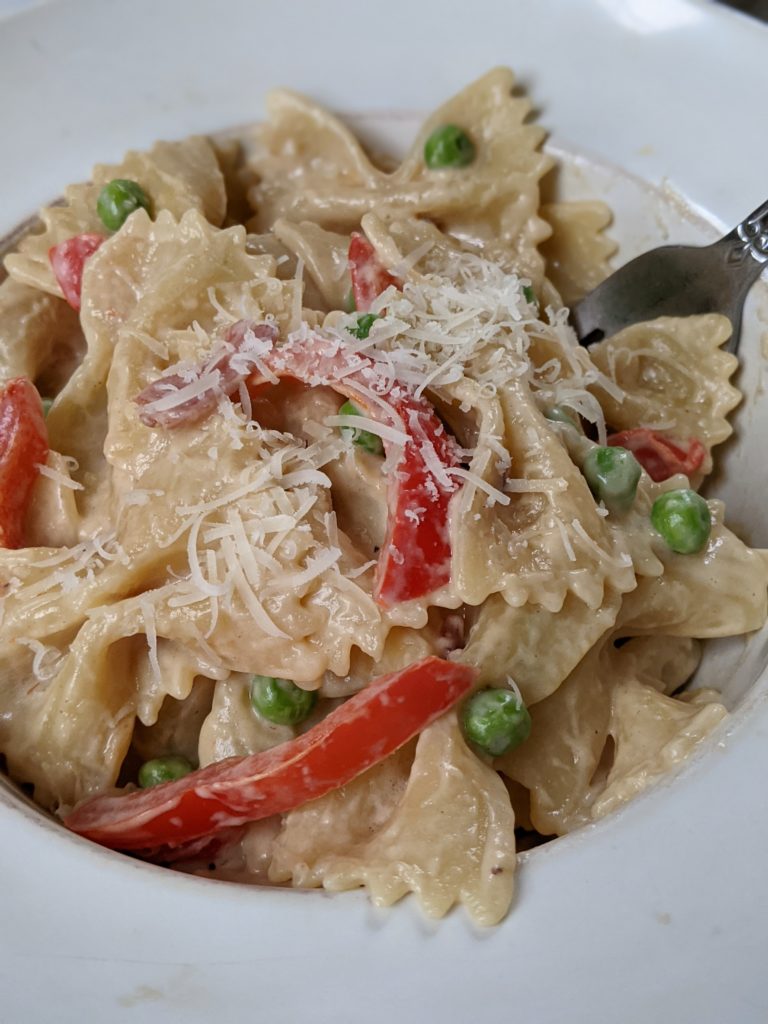 Creamy Farfalle Pasta