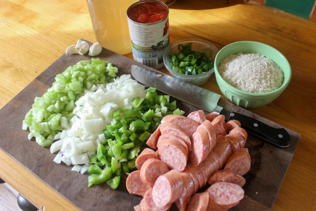 one pot jambalaya Ingredients