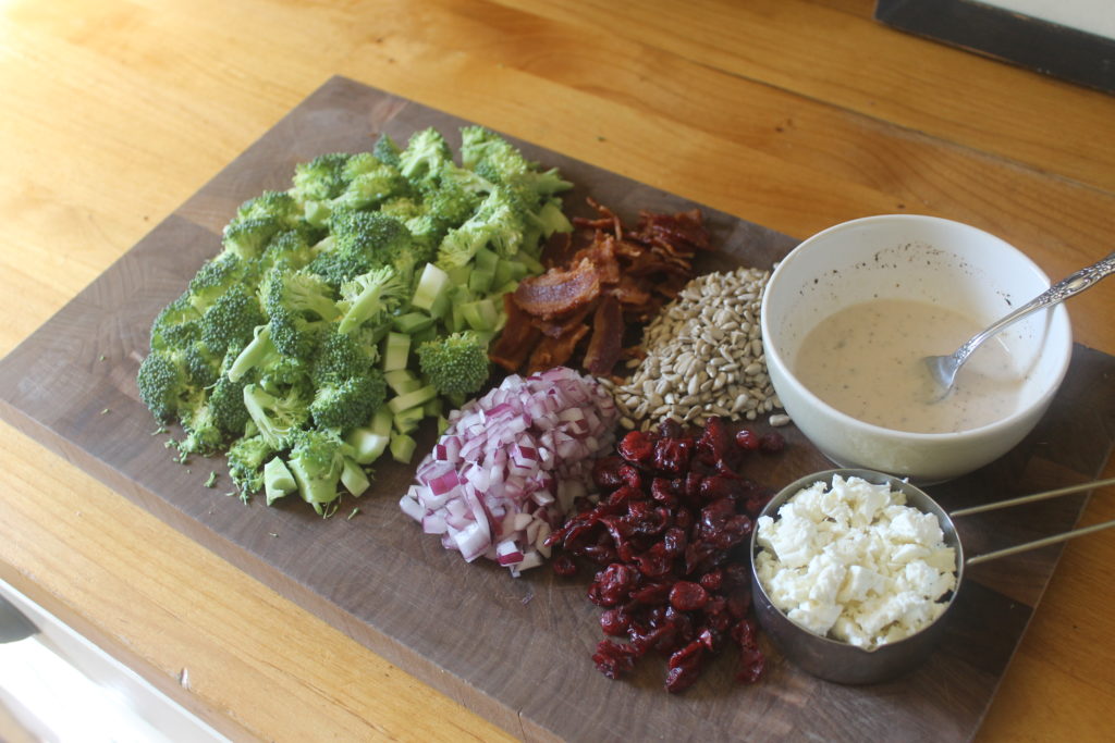 Broccoli Salad Ingredients