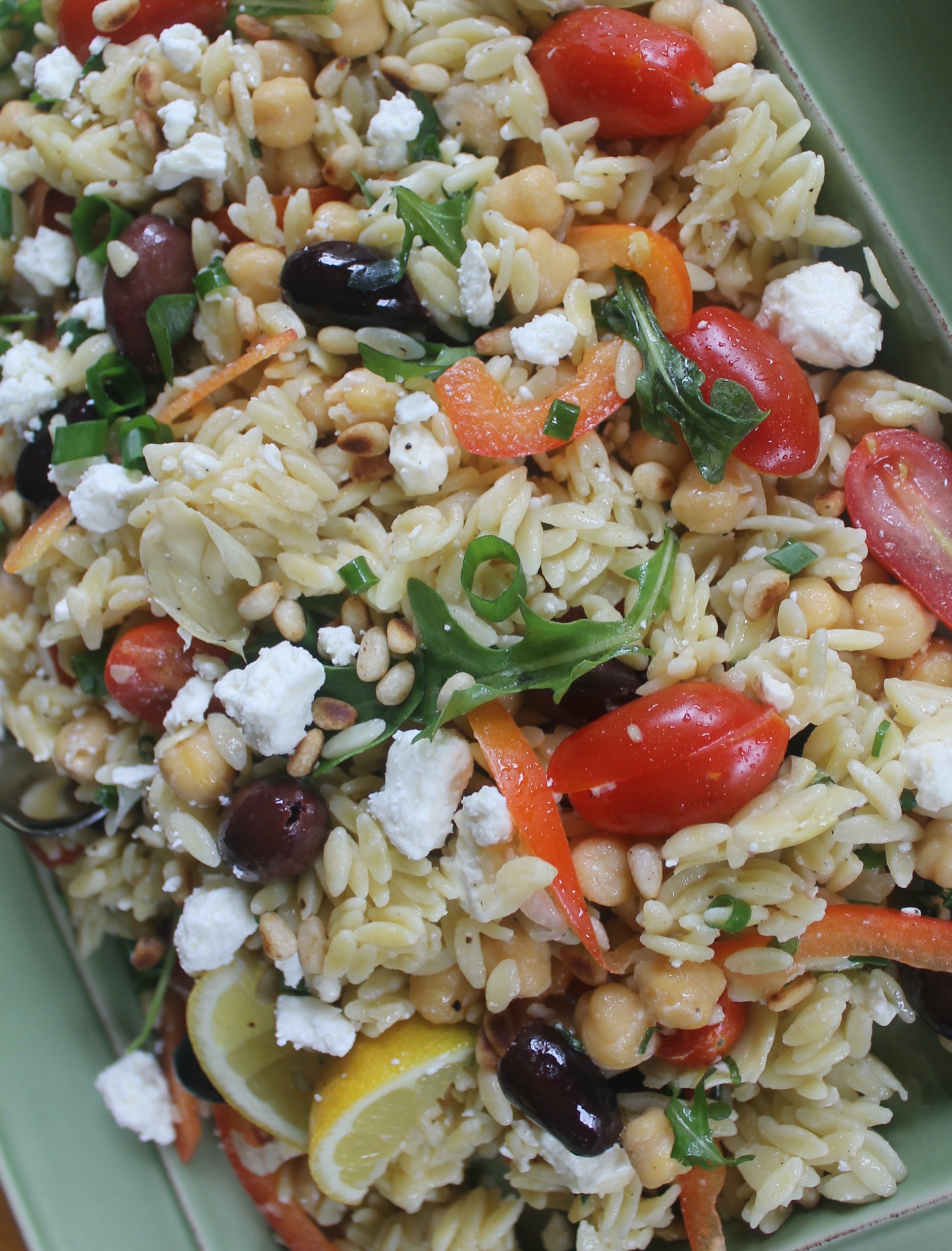 Mediterranean Orzo Salad Sungrown Kitchen