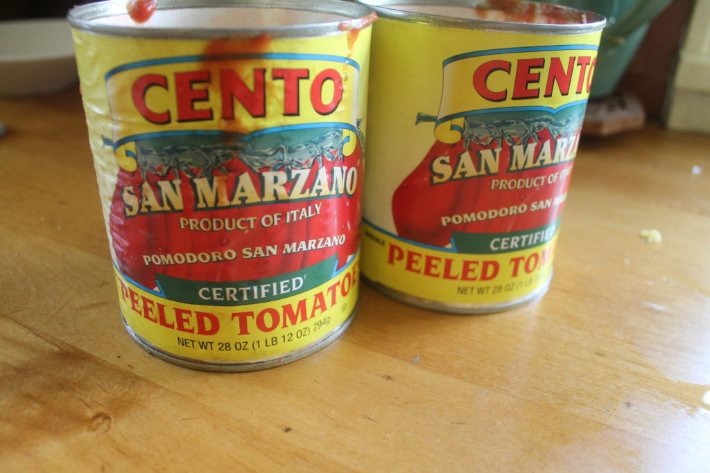 Cento San Marzano Peeled Tomatoes used for White Bean Tomato Soup