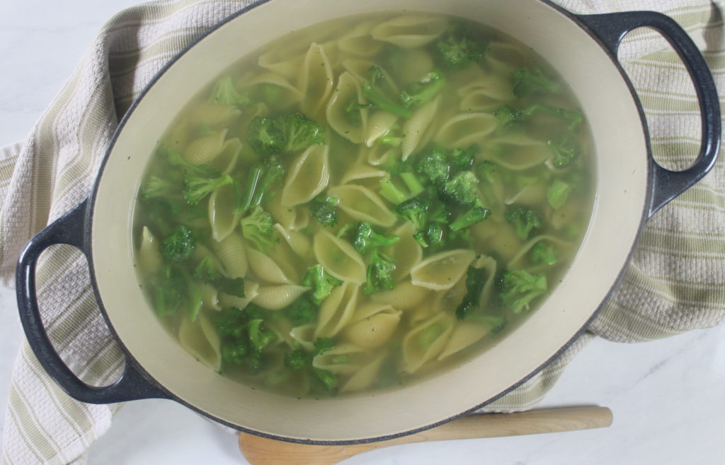 Tuna Broccoli Pasta Process