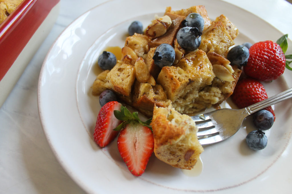Protein French Toast Bake