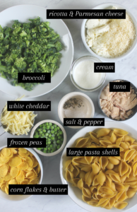 Tuna Broccoli Pasta Ingredients