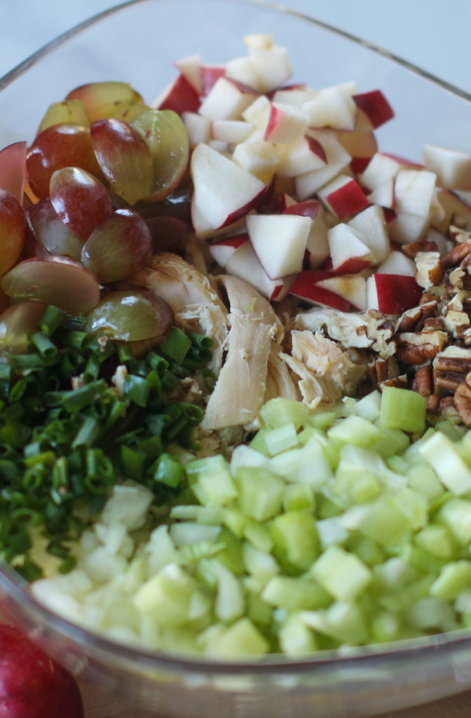 Chicken Salad ingredients Chicken Salad with Grapes and Apples Ingredients