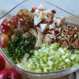 Chicken Salad with Grapes and Apples