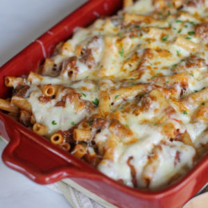 Ragu Sauce Pasta Bake