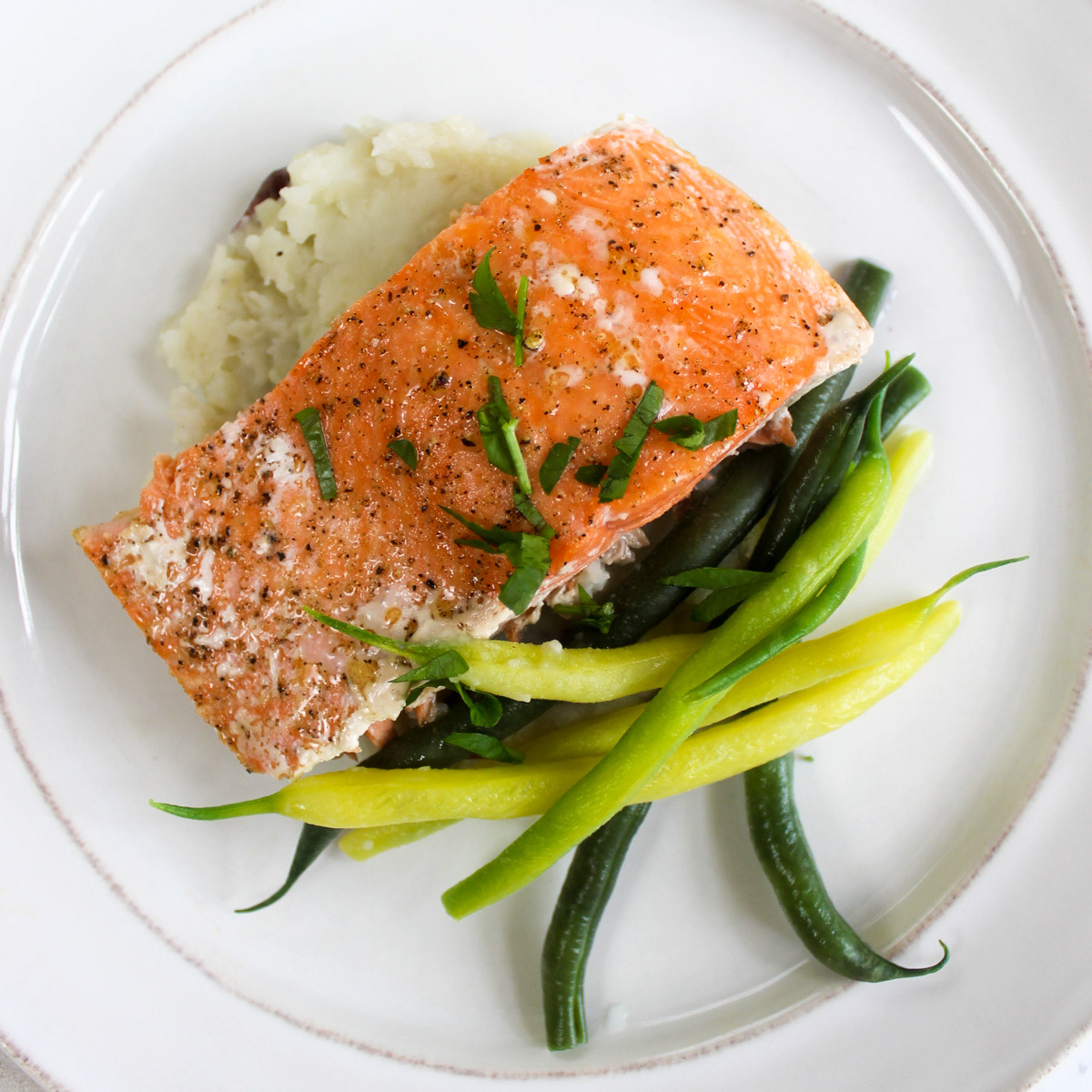 Simple Roasted Wild Caught Salmon