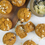 Banana Carrot Muffins, gluten free, nut free muffins.