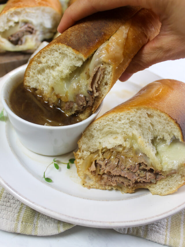 French Dip Sandwiches with Deli Roast Beef
