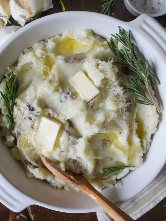 Rosemary Garlic Mashed Potatoes