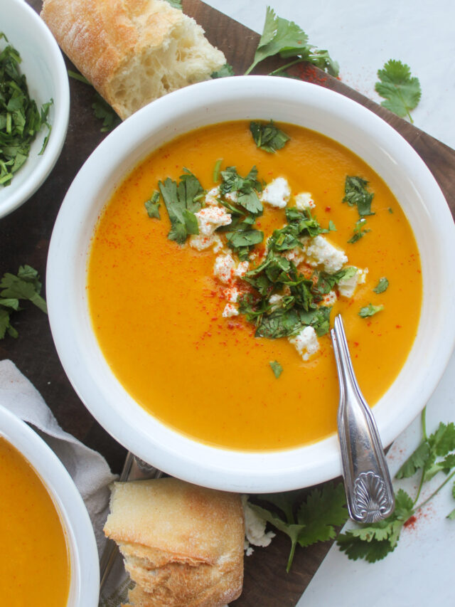 Carrot Ginger Coconut Soup