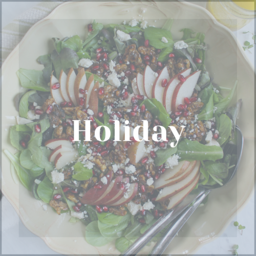 Holiday Recipes Page.