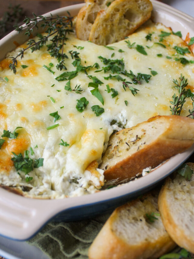 Goat Cheese Artichoke Dip