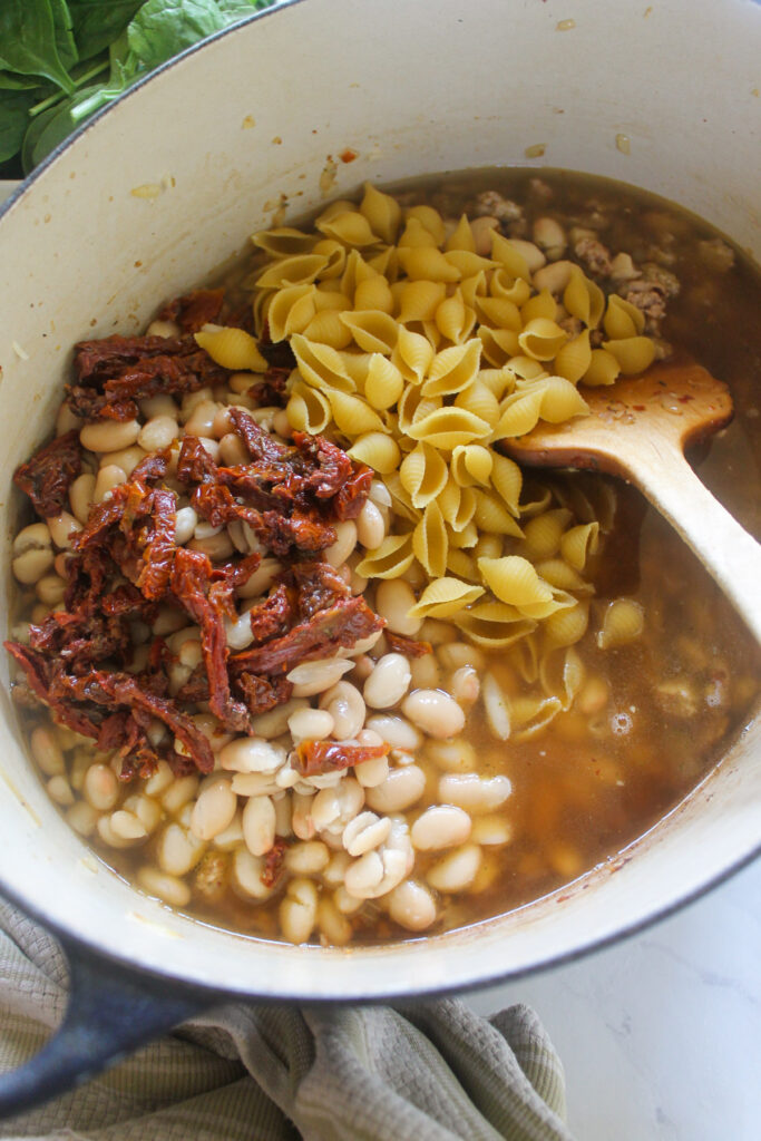 Tuscan Sausage and White Bean Soup - Sungrown Kitchen