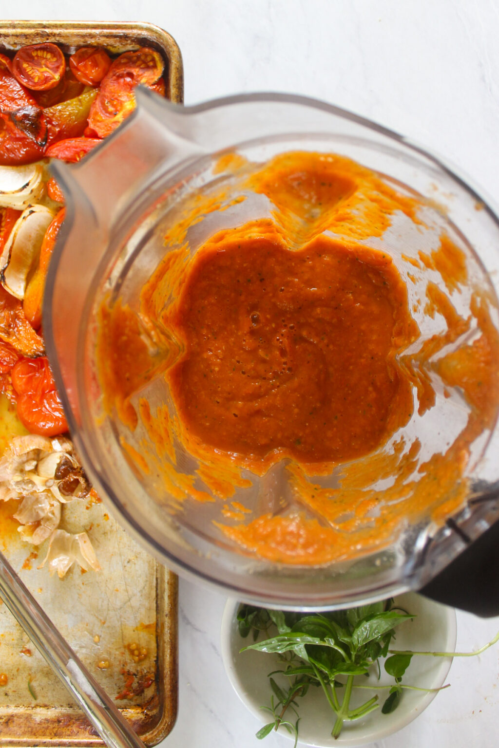 Roasted Tomato Pasta Sauce - Sungrown Kitchen