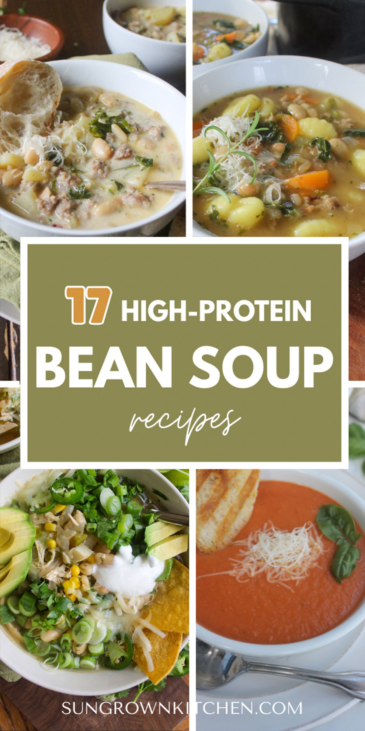17 High Protein Bean Soup Recipes.