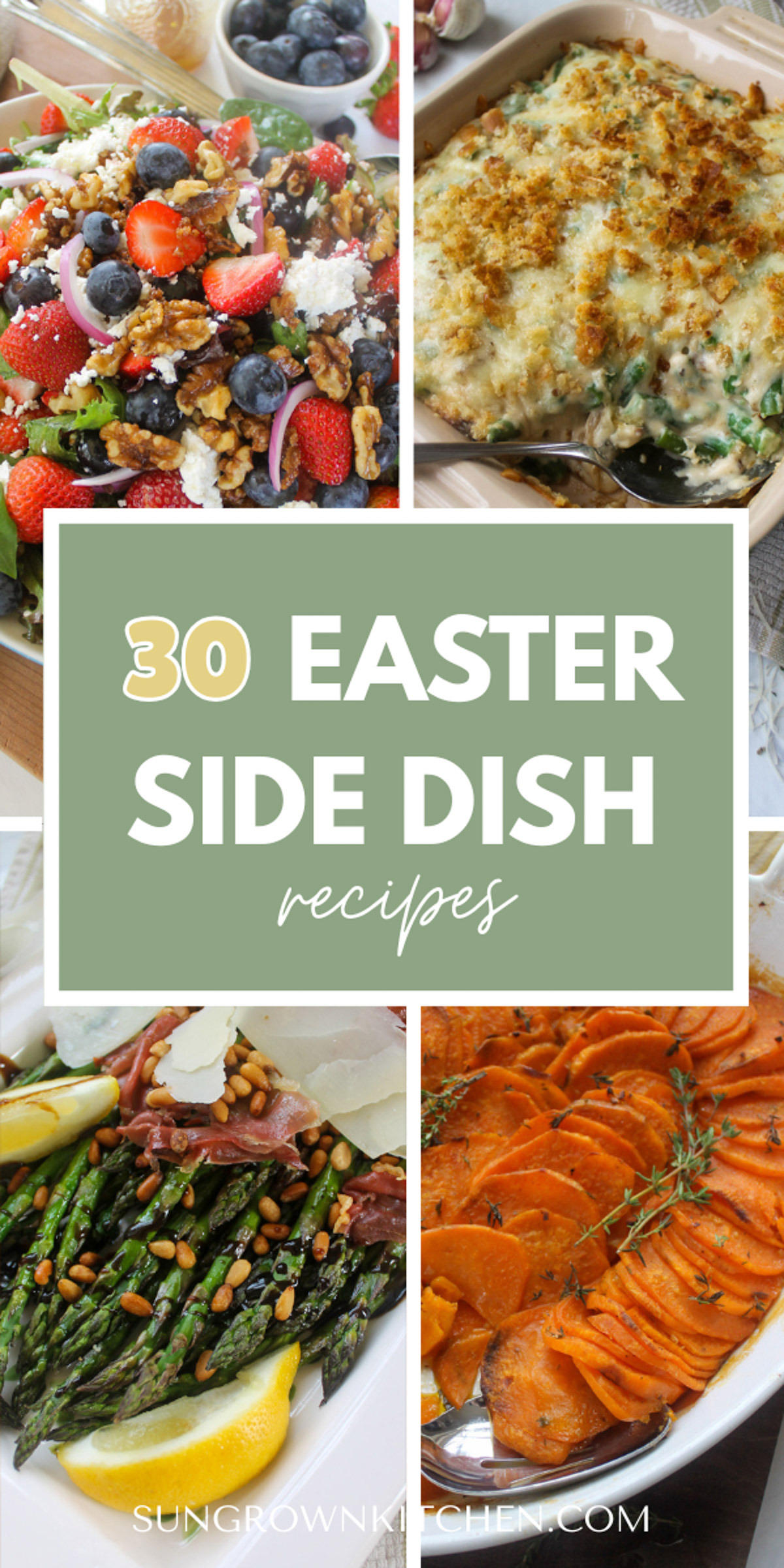 30 Easter Side Dish Recipes.