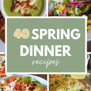 40 spring dinners.